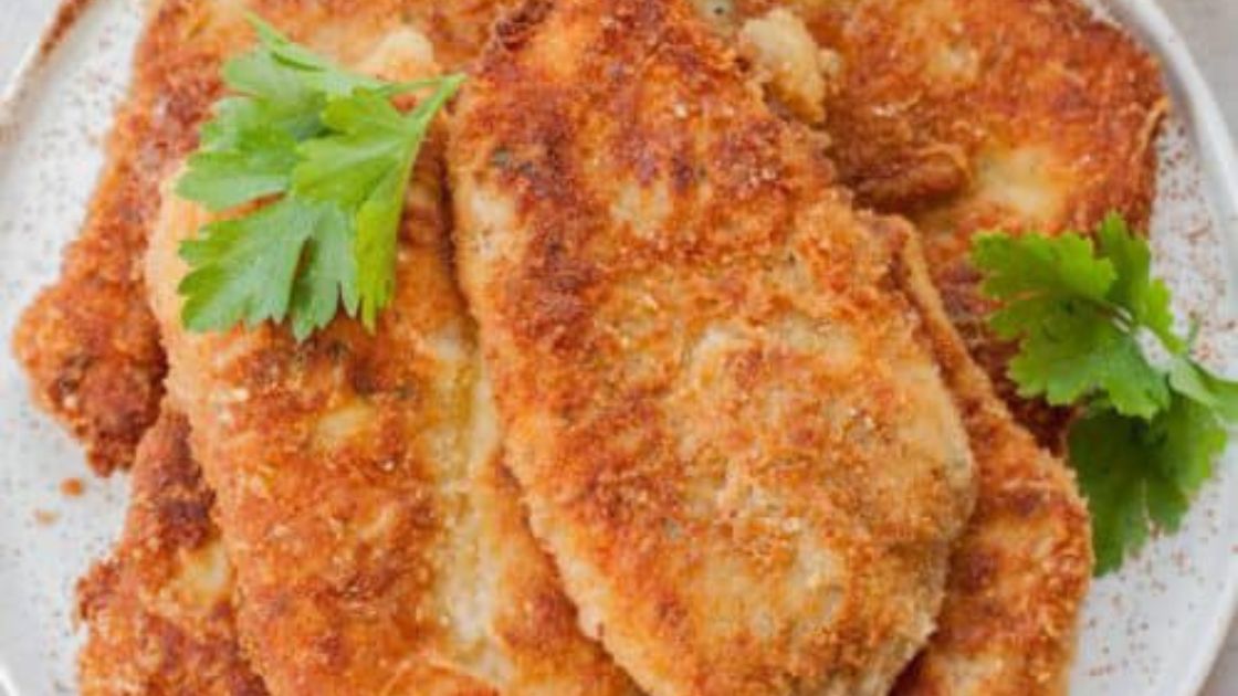 Air fryer sertésszelet